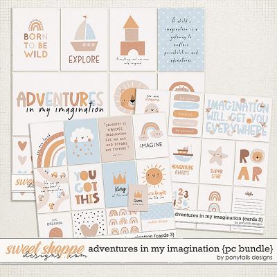 Adventures In My Imagination Pocket Cards Bundle by Ponytails
