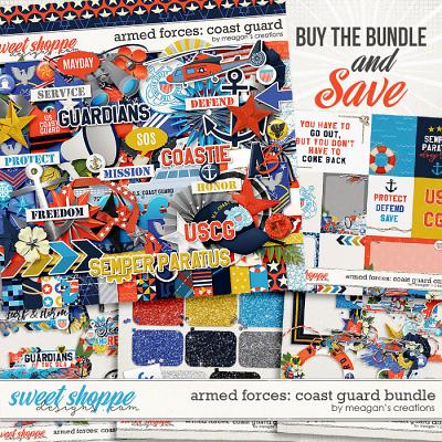 Armed Forces: Coast Guard Collection Bundle by Meagan's Creations