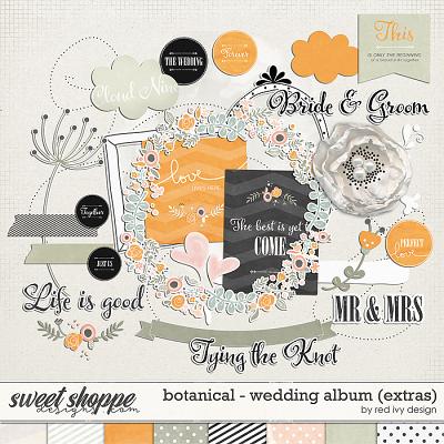 Botanical - Wedding Album - Extras by Red Ivy Design