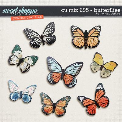 CU Mix 295 - Butterflies by WendyP Designs