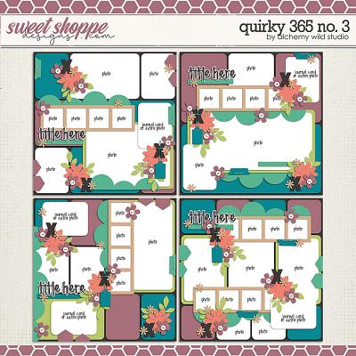 Quirky 365 No 3 Layered Templates by Amber Quirky 365 No 3 Layered Templates by Amber