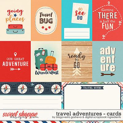 Travel Adventures {cards} by Blagovesta Gosheva & Digital Scrapbook Ingredients