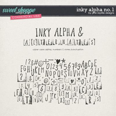 CU | Inky Alpha No.01 by Pink Reptile Designs