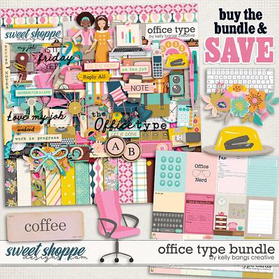 Office Type Bundle by Kelly Bangs Creative