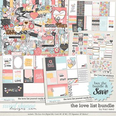 The Love List Bundle by Traci Reed