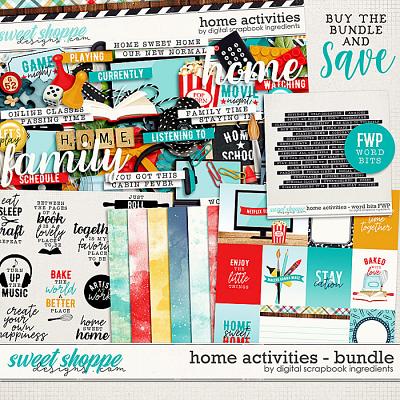 Home Activities Bundle & *FWP* by Digital Scrapbook Ingredients