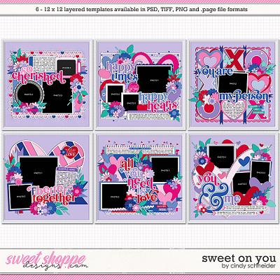 Cindy's Layered Templates - Sweet on You by Cindy Schneider