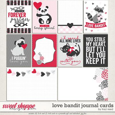 Love Bandit Journal Cards by Traci Reed