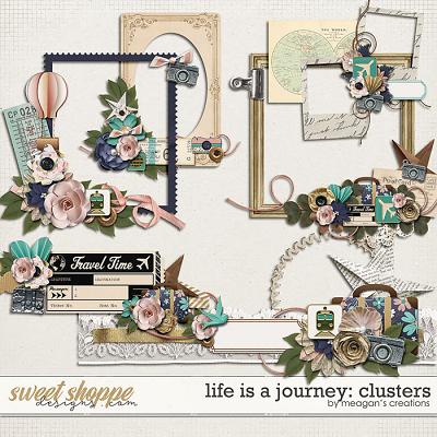 Life is a Journey: Clusters by Meagan's Creations