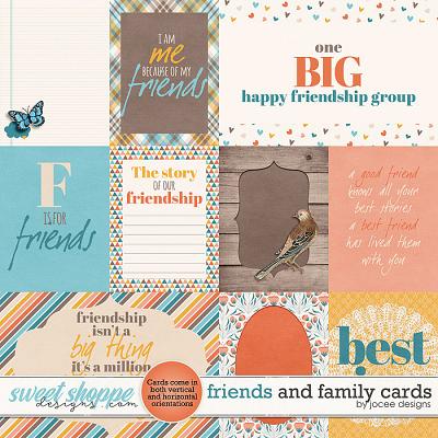 Friends and Family – Friends Cards by JoCee Designs