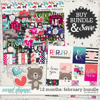 12 Months: February Bundle by Amanda Yi