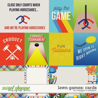 Lawn Games: Cards by Meagan's Creations