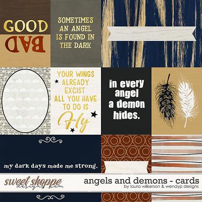 Angels & Demons - Cards by Laura Wilkerson & WendyP Designs