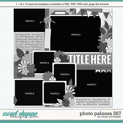 Cindy's Layered Templates - Photo Palooza 267 by Cindy Schneider