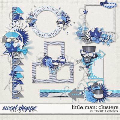 Little Man: Clusters by Meagan's Creations