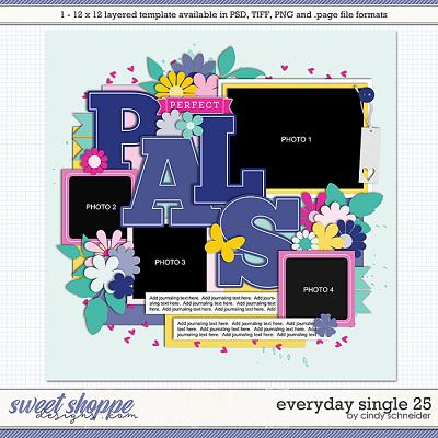 Cindy's Layered Templates - Everyday Single 25 by Cindy Schneider