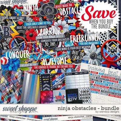 Ninja Obstacles - Bundle by WendyP Designs