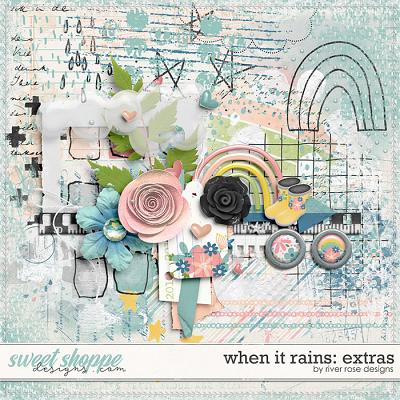 When it Rains: Extras by River Rose Designs