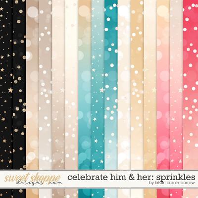 Celebrate Him and Her: Sprinkles by Kristin Cronin-Barrow