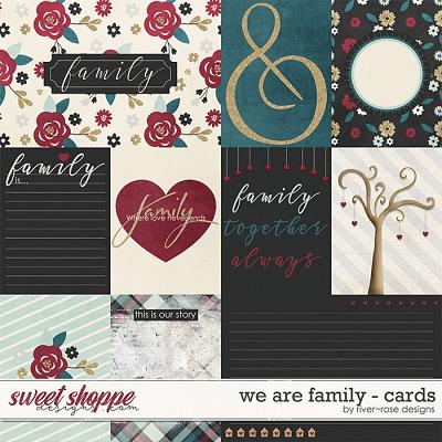 We are Family Cards by River Rose Designs
