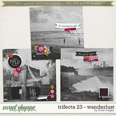 Brook's Templates - Trifecta 23 - Wanderlust by Brook Magee