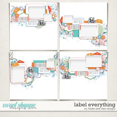 Label Everything by Fiddle-Dee-Dee Designs