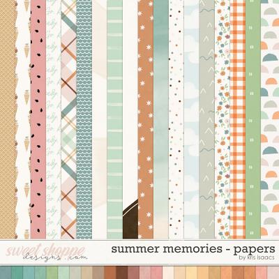 Summer Memories | Paper Pack - by Kris Isaacs Designs