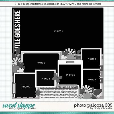 Cindy's Layered Templates - Photo Palooza 309 by Cindy Schneider