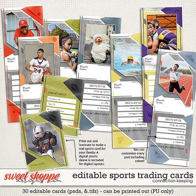Quite Sporting Editable Sports Cards Templates by Connection Keeping