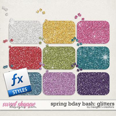 Spring Bday Bash:Glitters by Meagan's Creations