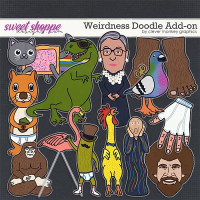 Weirdness Doodle Add-On by Clever Monkey Graphics