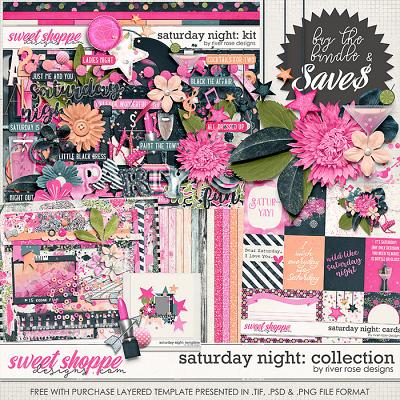 Saturday Night: Collection + FWP by River Rose Designs