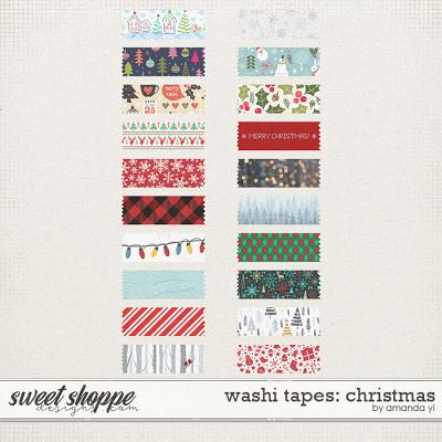 Washi Tapes: Christmas by Amanda Yi