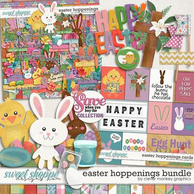 Easter Hoppenings Bundle by Clever Monkey Graphics