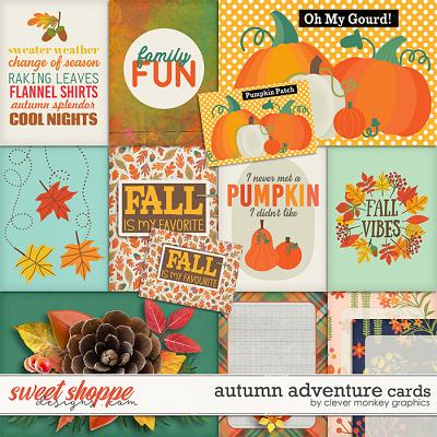 Autumn Adventure Cards by Clever Monkey Graphics 