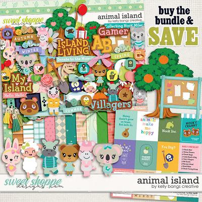 Animals Island Bundle by Kelly Bangs Creative 