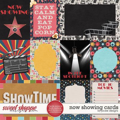 Now Showing Cards by JoCee Designs