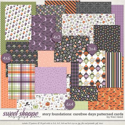 Story Foundations: Paranormal Activities Patterned Cards by Traci Reed Story Foundations: Paranormal Activities Patterned Cards by Traci Reed