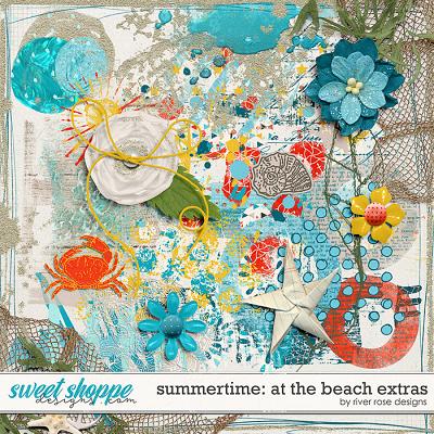 Summertime: At the Beach Extras by River Rose Designs