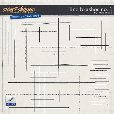CU Line Brushes no. 1 by Tracie Stroud
