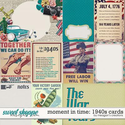 Moment in Time: 1940s Cards by Meagan's Creations