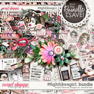 #fightlikeagirl bundle: simple pleasure designs by Jennifer Fehr