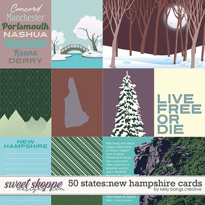 50 States: New Hampshire Cards by Kelly Bangs Creative