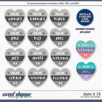Cindy's Layered Templates - Date It 16 by Cindy Schneider