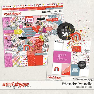 Friends: Bundle | Designed by Soco