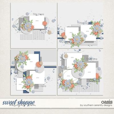 Oasis Layered Templates by Southern Serenity Designs