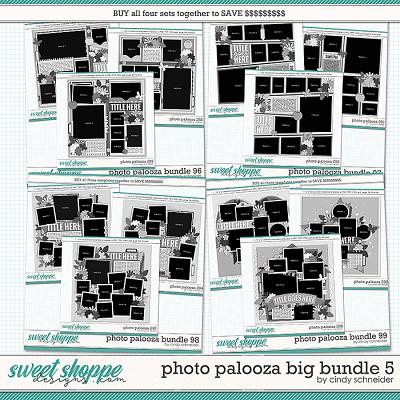 Cindy's Layered Templates - Photo Palooza Big Bundle 5 by Cindy Schneider