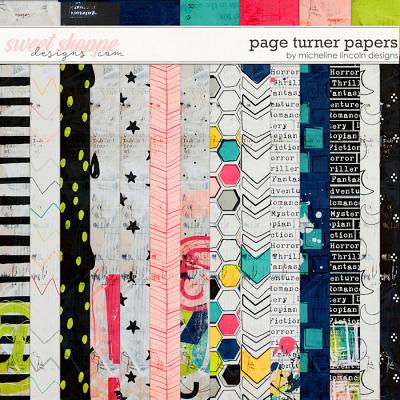 Page Turner Papers by Micheline Lincoln Designs