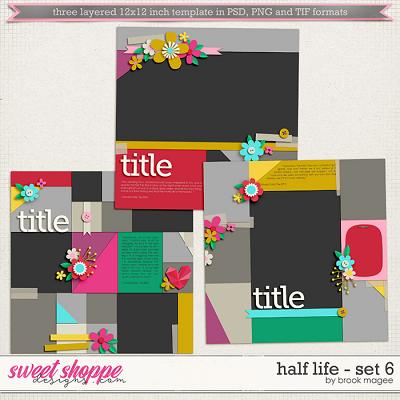 Brook's Templates - Half Life - Set 6 by Brook Magee