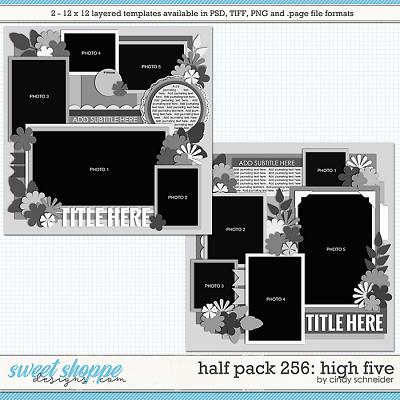 Cindy's Layered Templates - Half Pack 256: High Five by Cindy Schneider